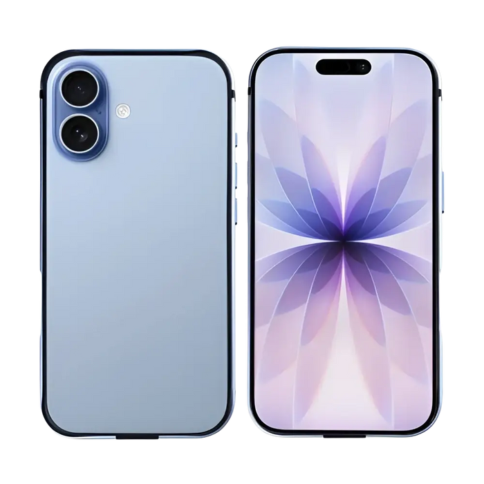 Rixus Crash Guard Case – iPhone 17 – Lichtblauw