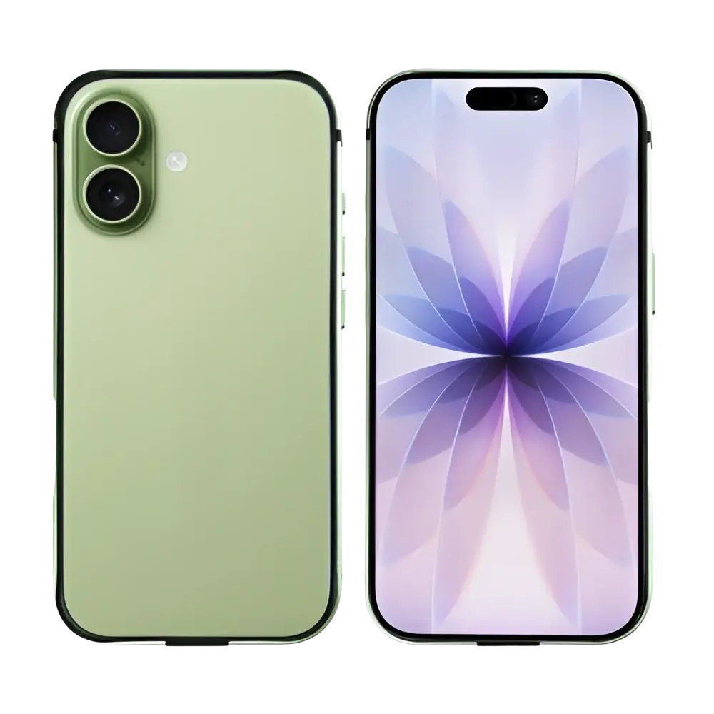 Rixus Crash Guard Case – iPhone 17 Lichtgroen - Back cover