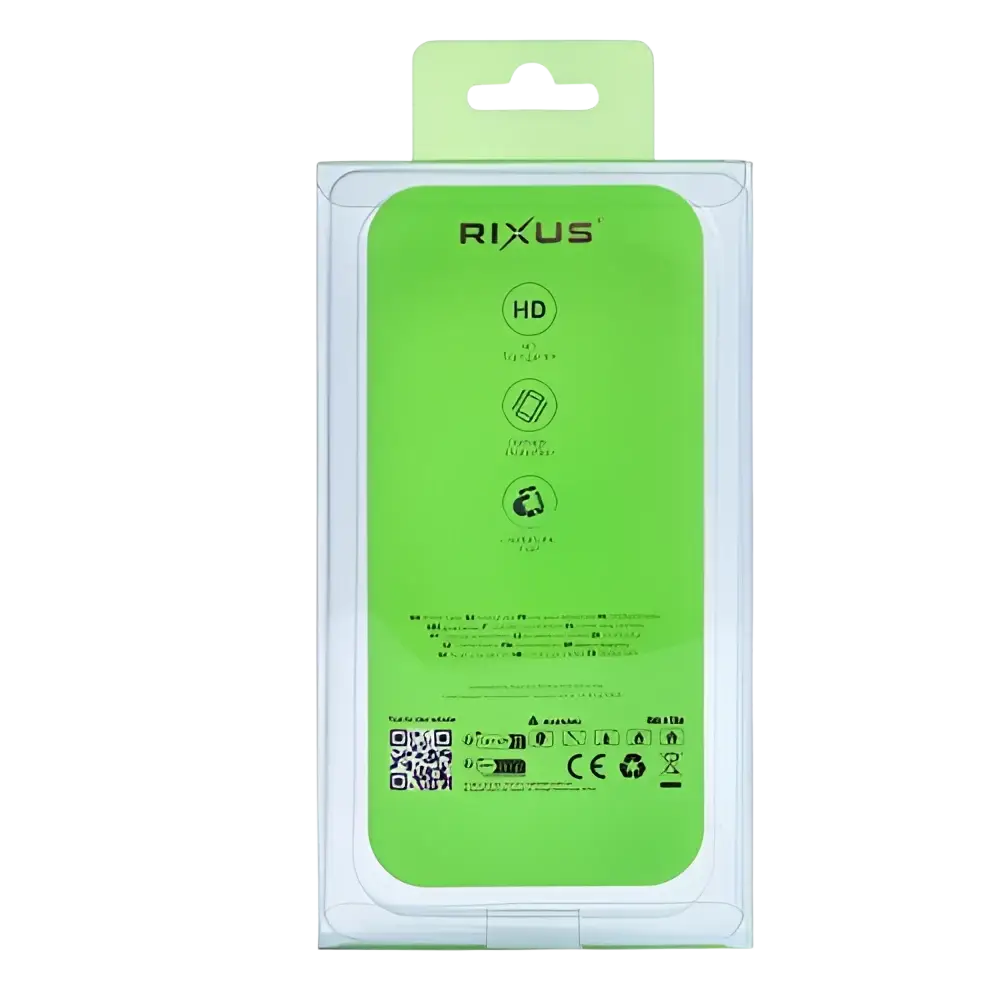 Rixus Crash Guard Case – iPhone 17 Pro Lichtgrijs - Back cover