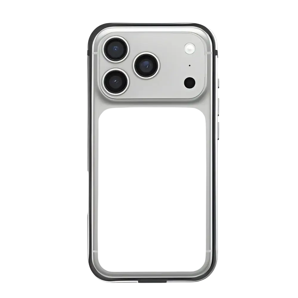 Rixus Crash Guard Case – iPhone 17 Pro Lichtgrijs - Back cover
