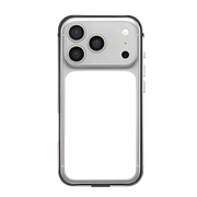 Rixus Crash Guard Case – iPhone 17 Pro Lichtgrijs - Back cover