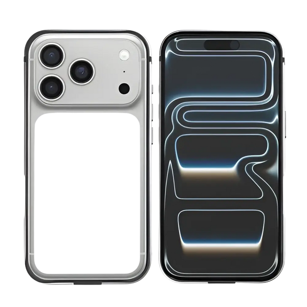 Rixus Crash Guard Case – iPhone 17 Pro Lichtgrijs - Back cover