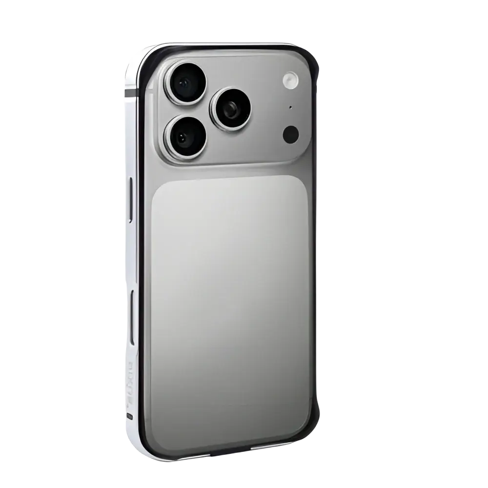 Rixus Crash Guard Case – iPhone 17 Pro Zilver - Back cover