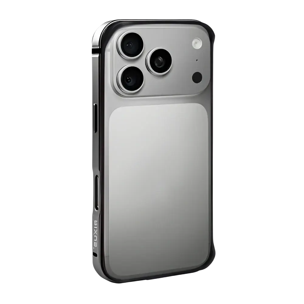 Rixus Crash Guard Case – iPhone 17 Pro Zwart - Back cover
