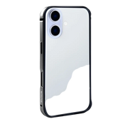 Rixus Crash Guard Case – iPhone 17 Titanium Zwart - Back cover