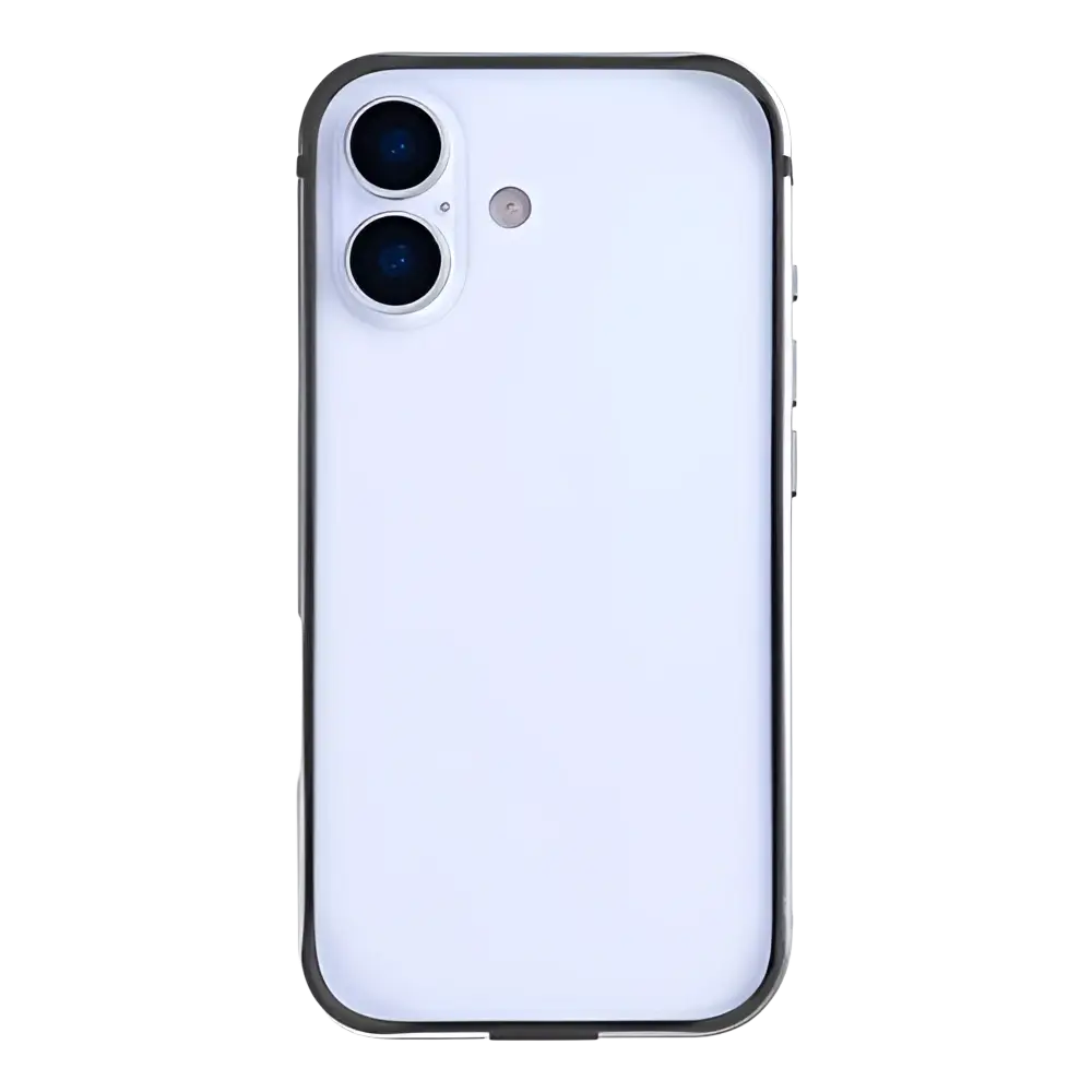 Rixus Crash Guard Case – iPhone 17 Zilver - Back cover