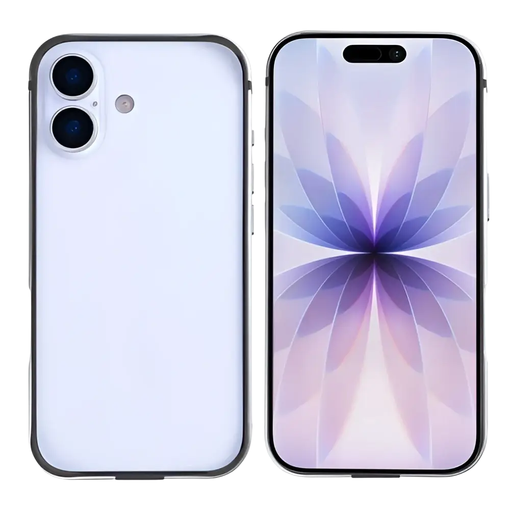 Rixus Crash Guard Case – iPhone 17 Zilver - Back cover