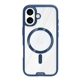 Rixus Crystal Amber Case – iPhone 17 Blauw - Back cover