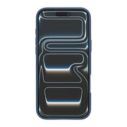 Rixus Crystal Amber Case – iPhone 17 Pro Blauw - Back cover