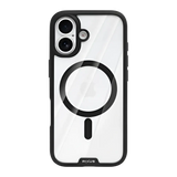 Rixus Crystal Amber Case – iPhone 17 Zwart - Back cover