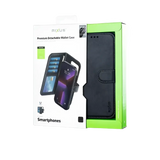 Rixus Duo Magnetic Detachable Wallet – iPhone 17 Pro Zwart - 2-in-1 case met afneembare hoes