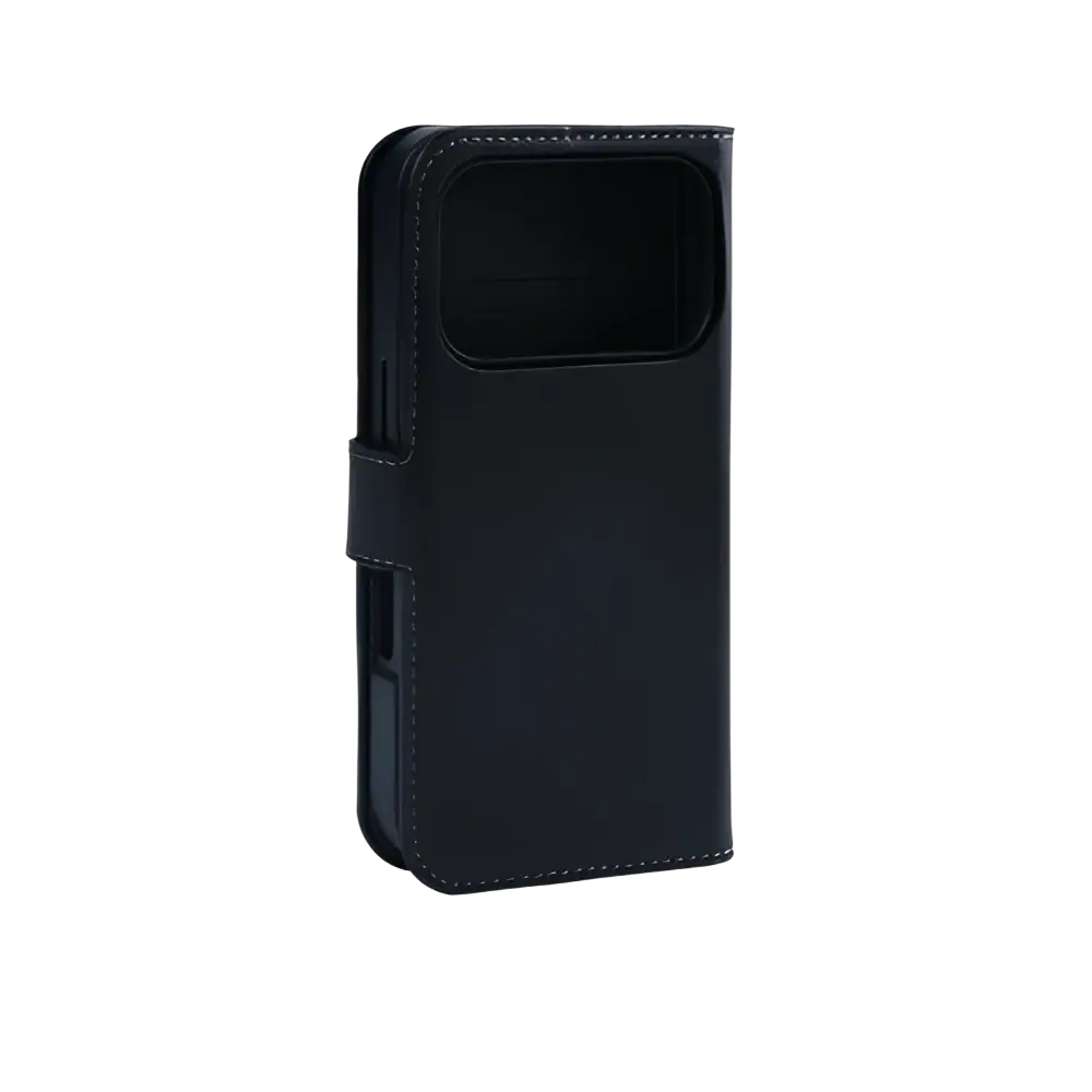Rixus Duo Magnetic Detachable Wallet – iPhone 17 Pro Zwart - 2-in-1 case met afneembare hoes