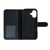 Rixus Duo Magnetic Detachable Wallet – iPhone 17 Zwart - 2-in-1 case met afneembare hoes