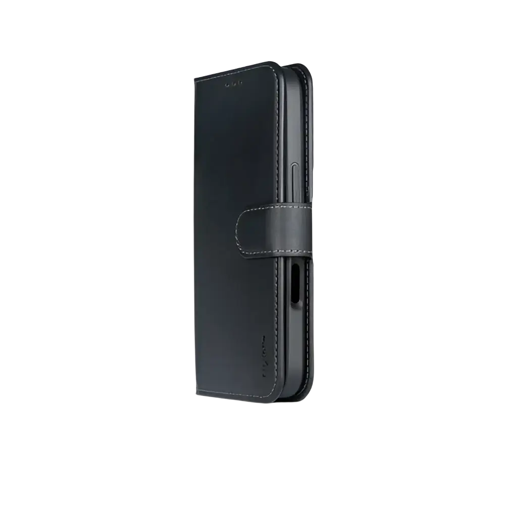 Rixus Duo Magnetic Detachable Wallet – iPhone 17 Zwart - 2-in-1 case met afneembare hoes