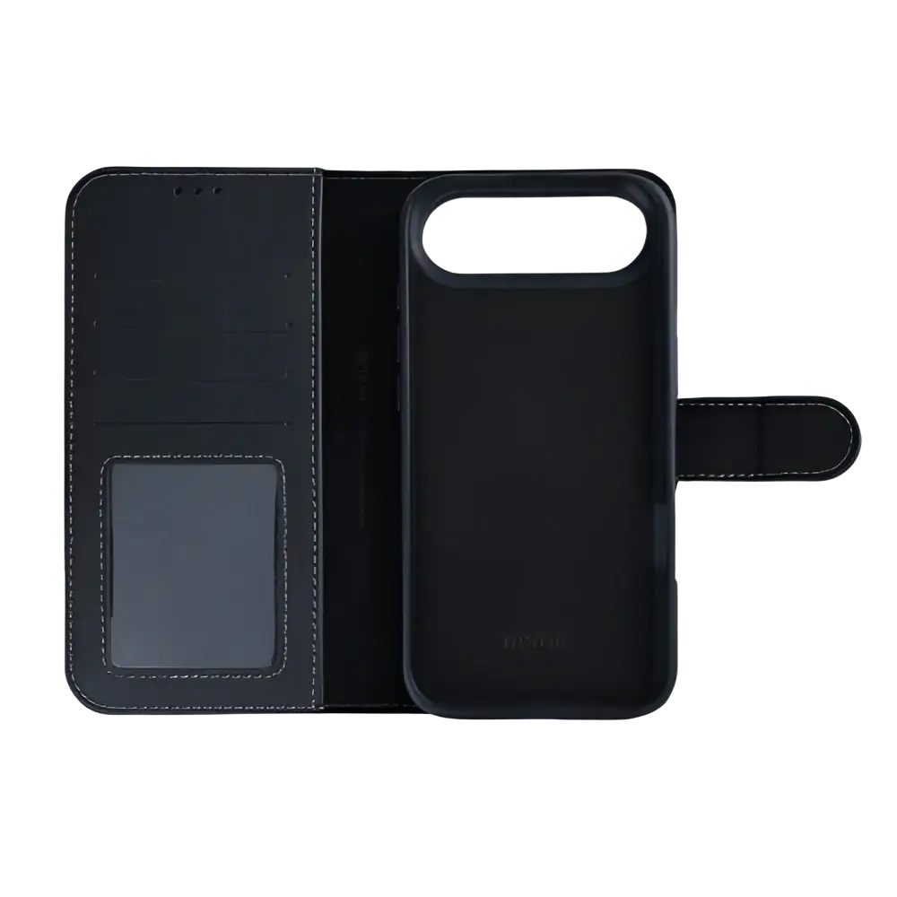 Rixus Duo Magnetic Detachable Wallet – iPhone Air Zwart - 2-in-1 case met afneembare hoes