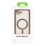 Rixus Instinct Mag Case – iPhone 16e / 17e Desert Titanium - Back cover