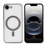 Rixus Instinct Mag Case – iPhone 16e / 17e Titanium Grijs - Back cover
