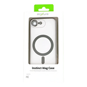 Rixus Instinct Mag Case – iPhone 16e / 17e Titanium Grijs - Back cover