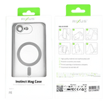 Rixus Instinct Mag Case – iPhone 16e / 17e Zilver - Back cover