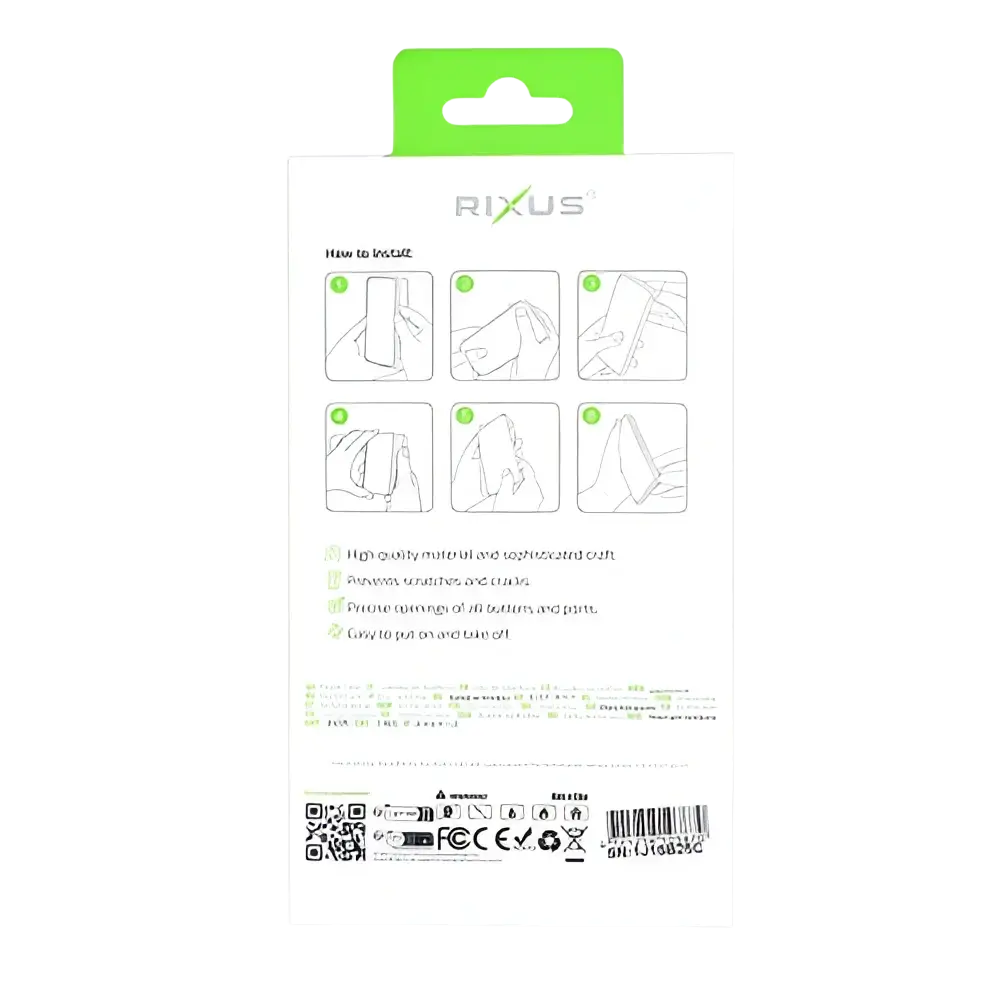 Rixus Instinct Mag Case – iPhone 16e / 17e Zilver - Back cover