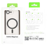 Rixus Instinct Mag Case – iPhone 16e / 17e Zwart - Back cover