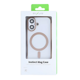 Rixus Instinct Mag Case – iPhone 17 Desert Titanium - Back cover