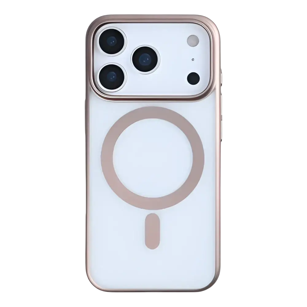 Rixus Instinct Mag Case – iPhone 17 Pro Desert Titanium - Back cover