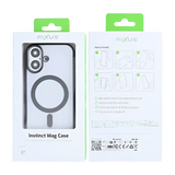 Rixus Instinct Mag Case – iPhone 17 Zwart - Back cover