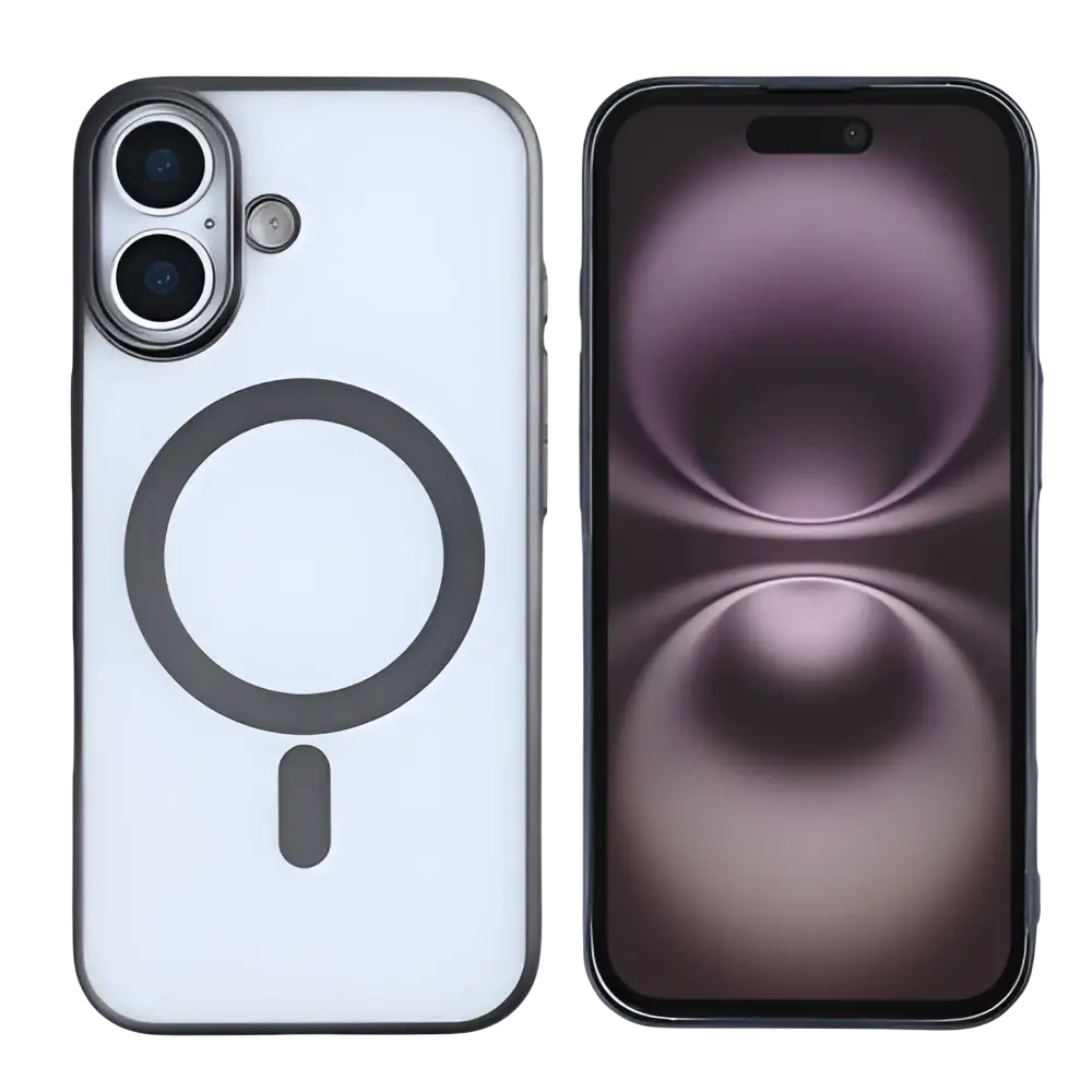 Rixus Instinct Mag Case – iPhone 17 Zwart - Back cover