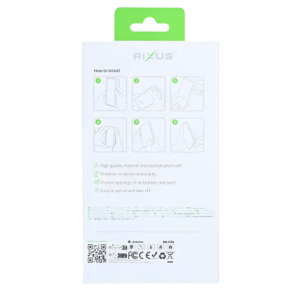Rixus Instinct Mag Case – iPhone Air Zwart - Back cover
