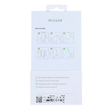 Rixus Mag Carbon met MagSafe – iPhone 17 Titanium Grijs - Back cover