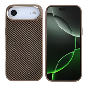 Rixus Mag Carbon met MagSafe – iPhone Air Bruin - Back cover