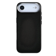 Rixus Mag Carbon met MagSafe – iPhone Air Titanium Zwart - Back cover
