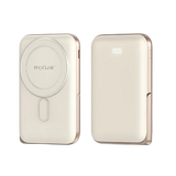 Rixus Magnetische Powerbank 10.000 mAh met standaard – Rosé Goud RXPB37