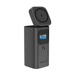 Rixus Magnetische Powerbank 15.000 mAh 100W mit TFT-Display – Dunkelgrau – RXPB15