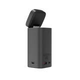 Rixus Magnetische Powerbank 15.000 mAh 100W met TFT-scherm – Donkergrijs RXPB15