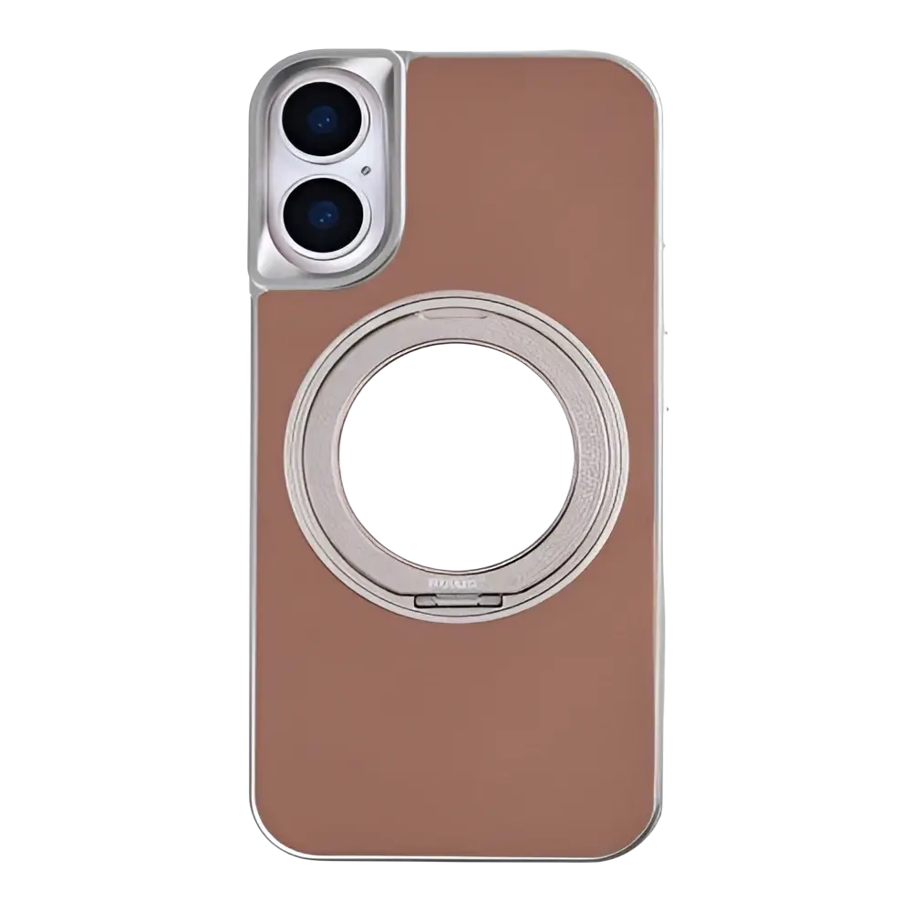 Rixus MagWrap Case – iPhone 17 Bruin - Back cover