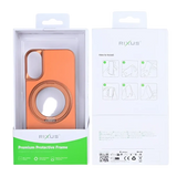 Rixus MagWrap Case – iPhone 17 Oranje - Back cover