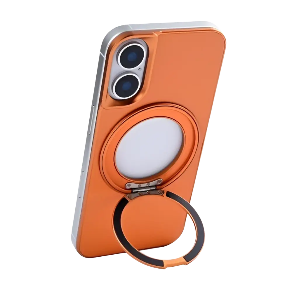 Rixus MagWrap Case – iPhone 17 Oranje - Back cover