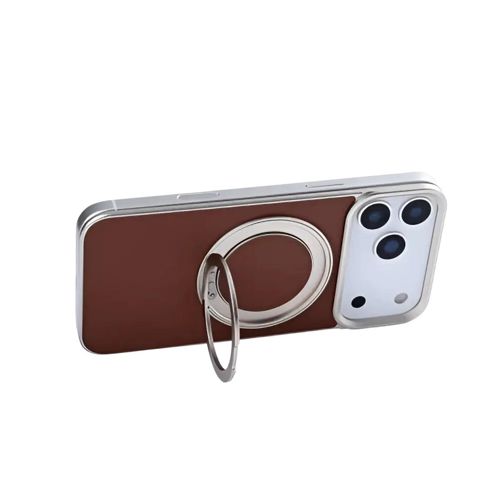 Rixus MagWrap Case – iPhone 17 Pro Bruin - Back cover