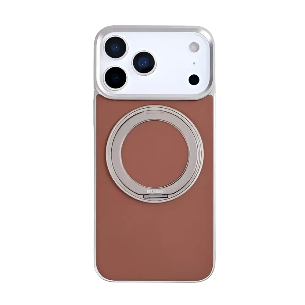 Rixus MagWrap Case – iPhone 17 Pro Bruin - Back cover
