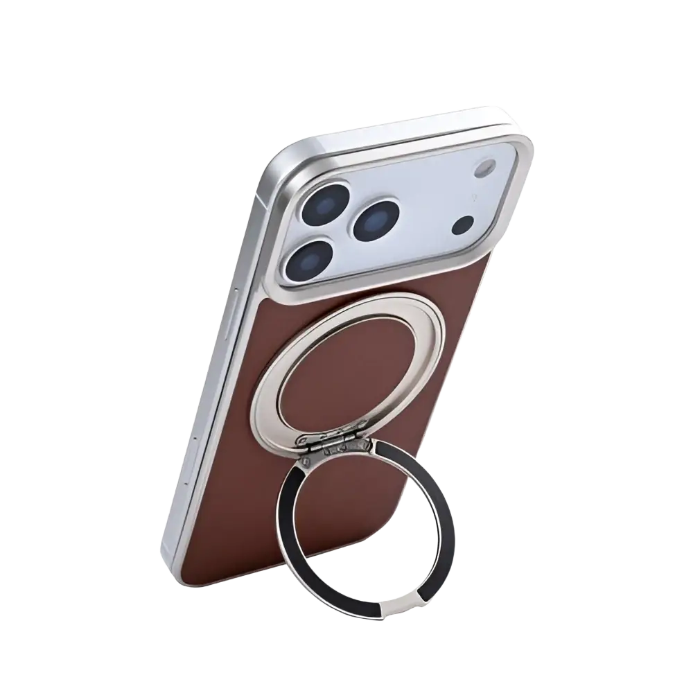 Rixus MagWrap Case – iPhone 17 Pro Bruin - Back cover