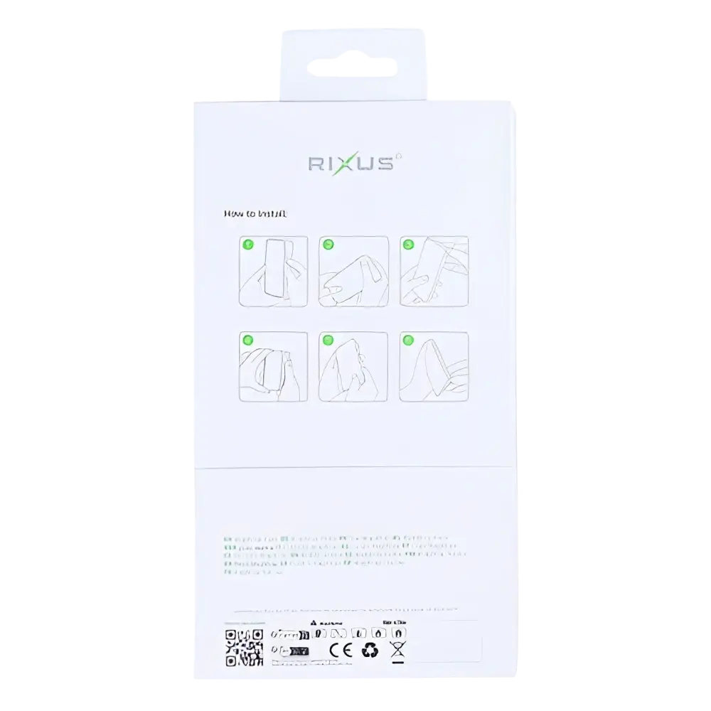 Rixus MagWrap Case – iPhone 17 Pro Oranje - Back cover