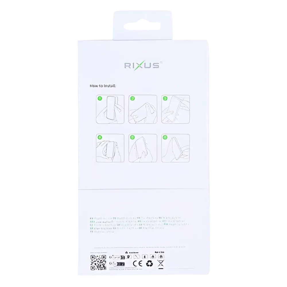Rixus MagWrap Case – iPhone 17 Pro Zwart - Back cover