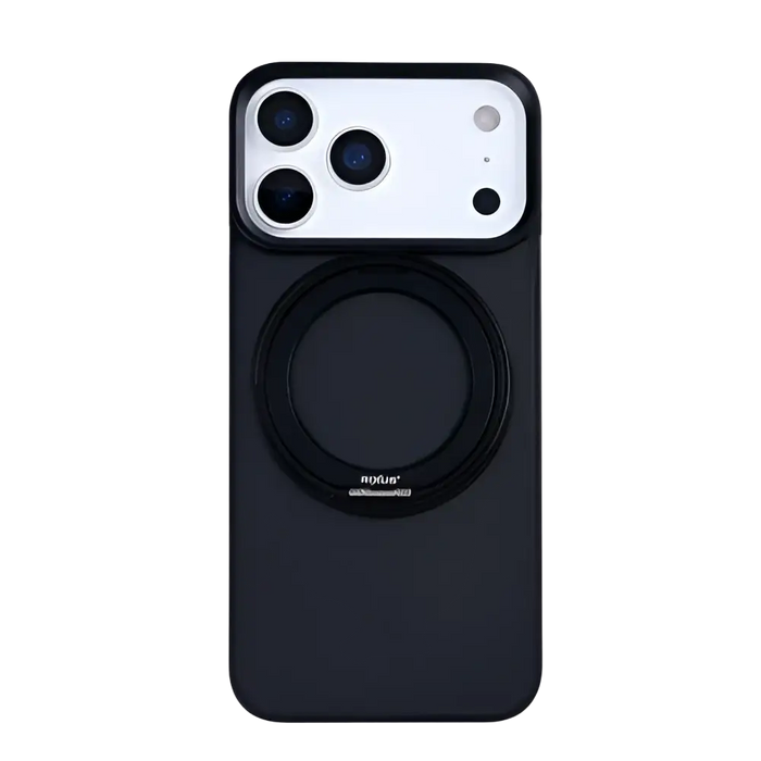 Rixus MagWrap Case – iPhone 17 Pro – Zwart