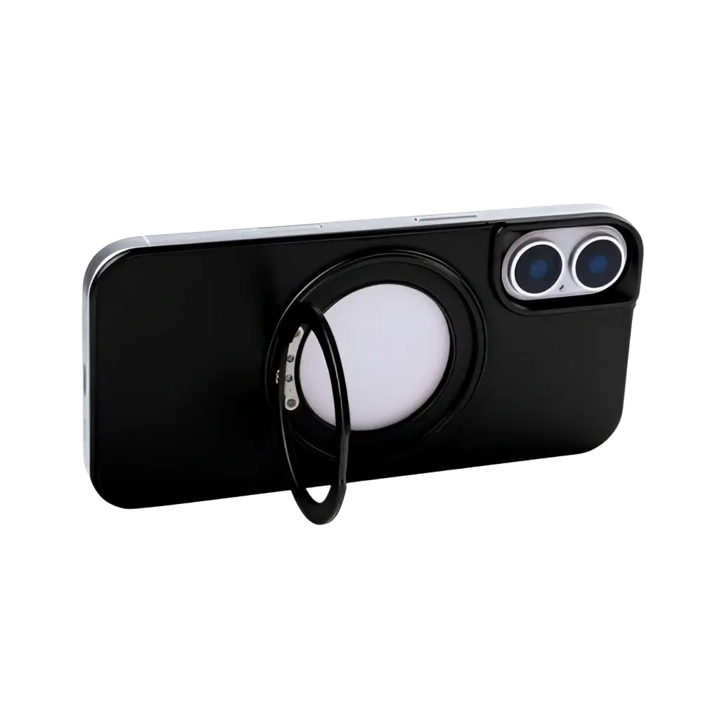 Rixus MagWrap Case – iPhone 17 Zwart - Back cover