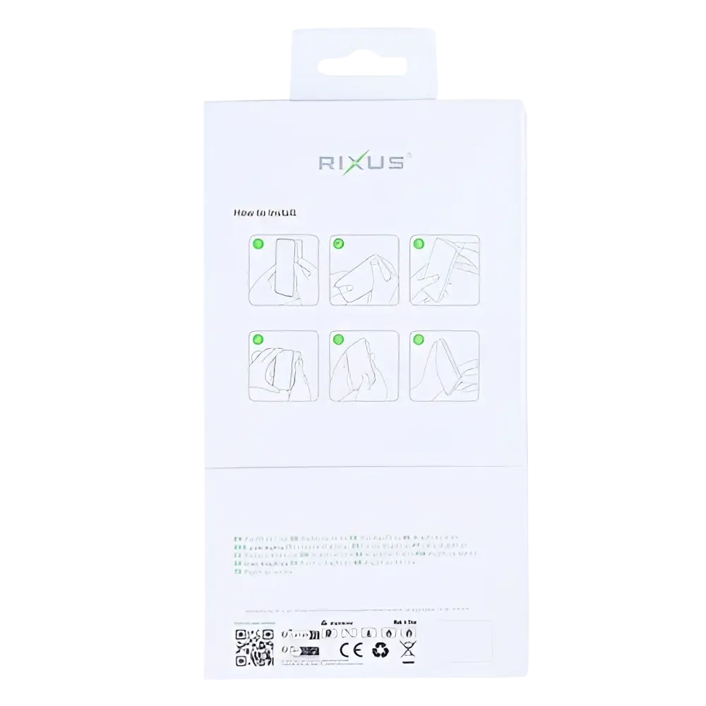 Rixus MagWrap Case – iPhone Air Oranje - Back cover