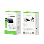 Rixus Mini Click-On 3-in-1 Powerbank 4.500 mAh – Wit RXPB13
