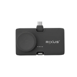 Rixus Mini Click-On 3-in-1 Powerbank 4.500 mAh – Zwart RXPB13B