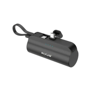 Rixus Mini Click-On Powerbank 5.000 mAh USB-C – Zwart RXPB98B
